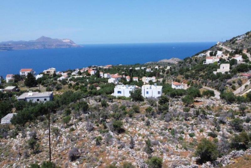 Kokkino Chorio Kreta, Kokkino Chorio: Grundstück mit unverbautem Meerblick zu verkaufen Grundstück kaufen